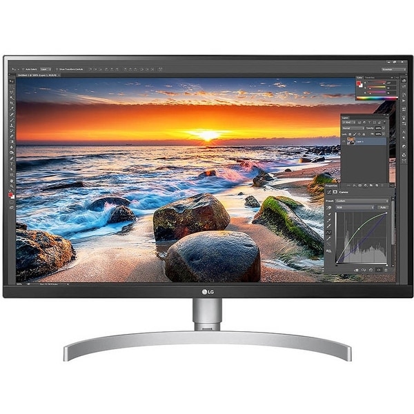 LG 27BL85U-W 4k 27" IPS FreeSync Monitor,White(Used-Good) - White