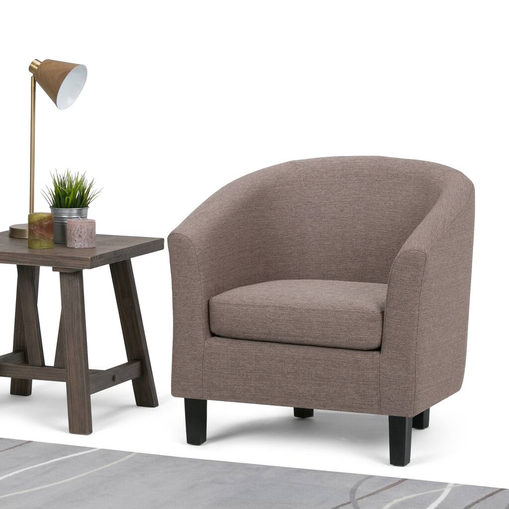 WYNDENHALL Parker 30 inch Wide Transitional Tub Chair - 29.5 W x 27.6 D x 29.9 H - 29.5 W x 27.6 D x 29.9 H