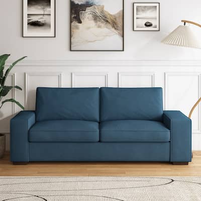 80" Sofa Couch Upholstered Loveseat for Living Room