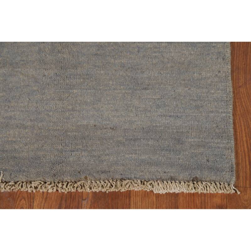 Contemporary Gabbeh Oriental Accent Rug Handmade Wool Carpet - 2'0"x 2'11"