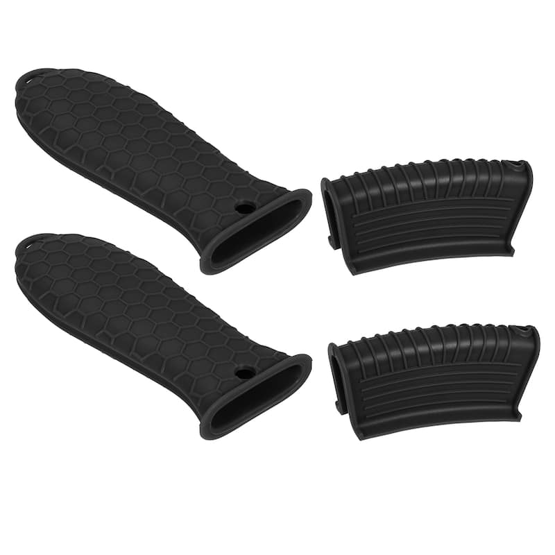 Cast Iron Skillet Handle Covers, Silicone Hot Handle Holder for Pots