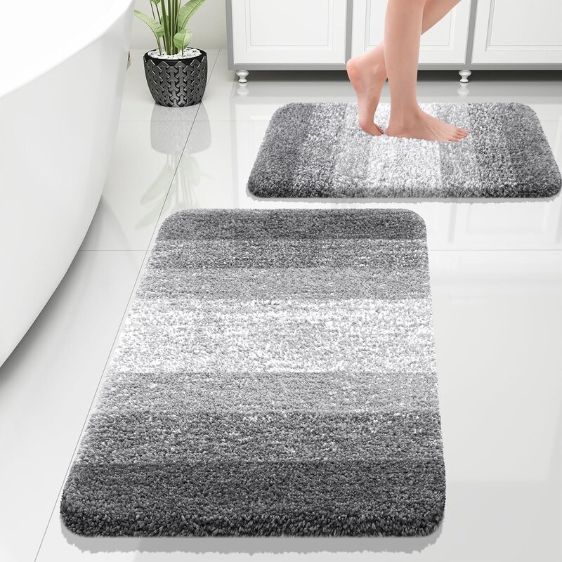 Microfiber Bathroom Rugs and Bath Mats Bed Bath & Beyond