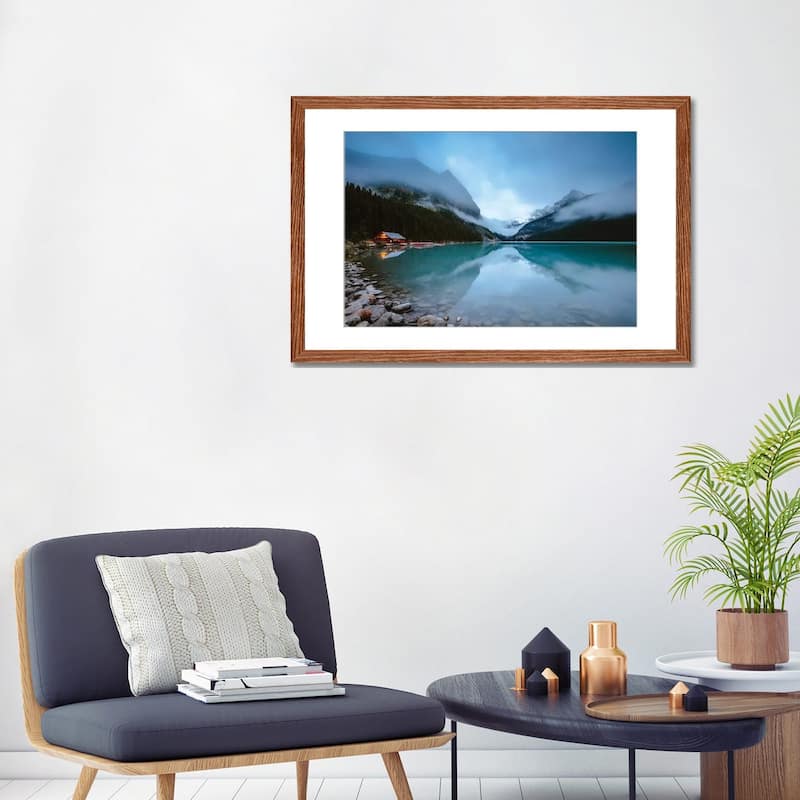 iCanvas "Dawn At Lake Louise" by Matteo Colombo PFA