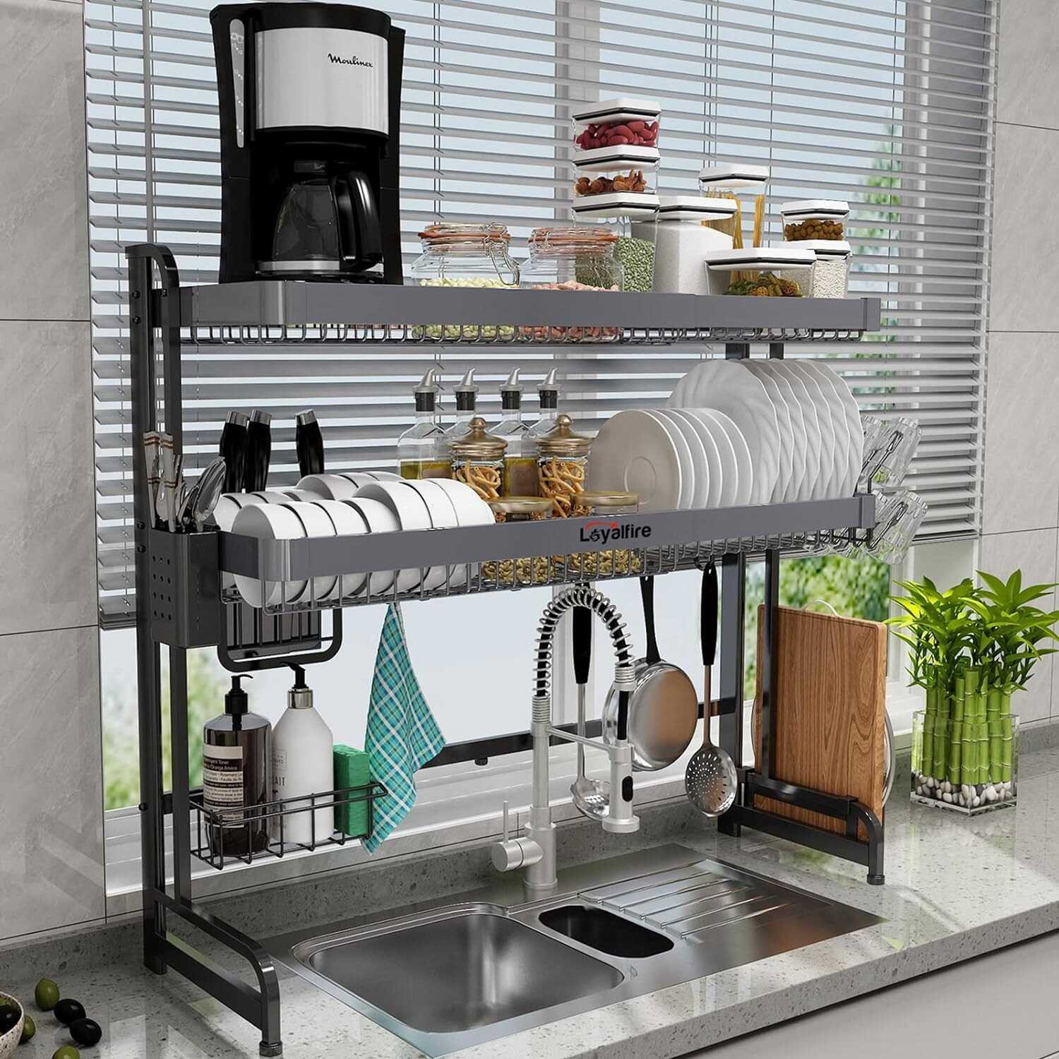 Over the sink dish rack bed bath & beyond 2025