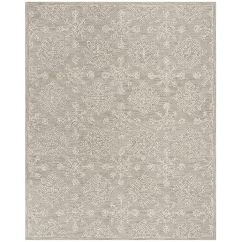SAFAVIEH Handmade Blossom Rylee Modern Floral Wool Rug