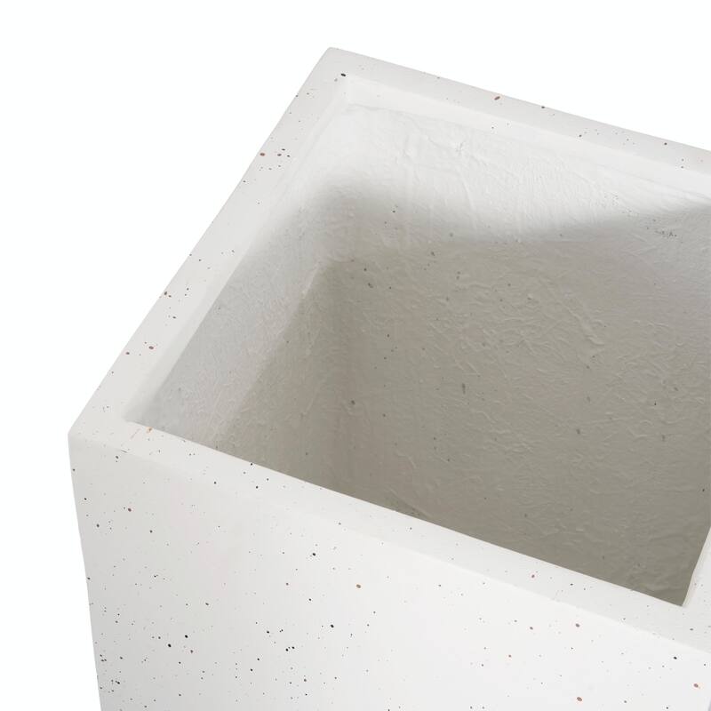 MGO Handmade Rectangle Planter Box, 20" Height