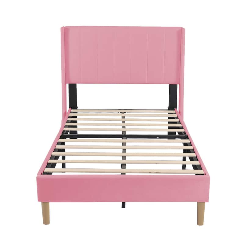 Alazyhome Upholstered Platform Bed Frame