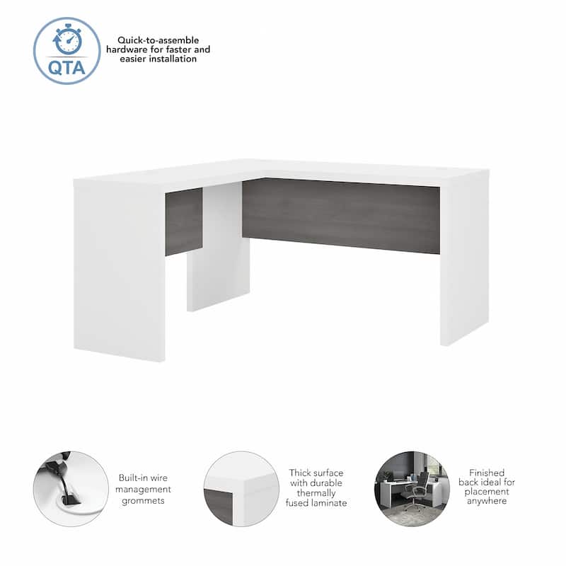 Echo L Shaped Desk by Bush Business Furniture