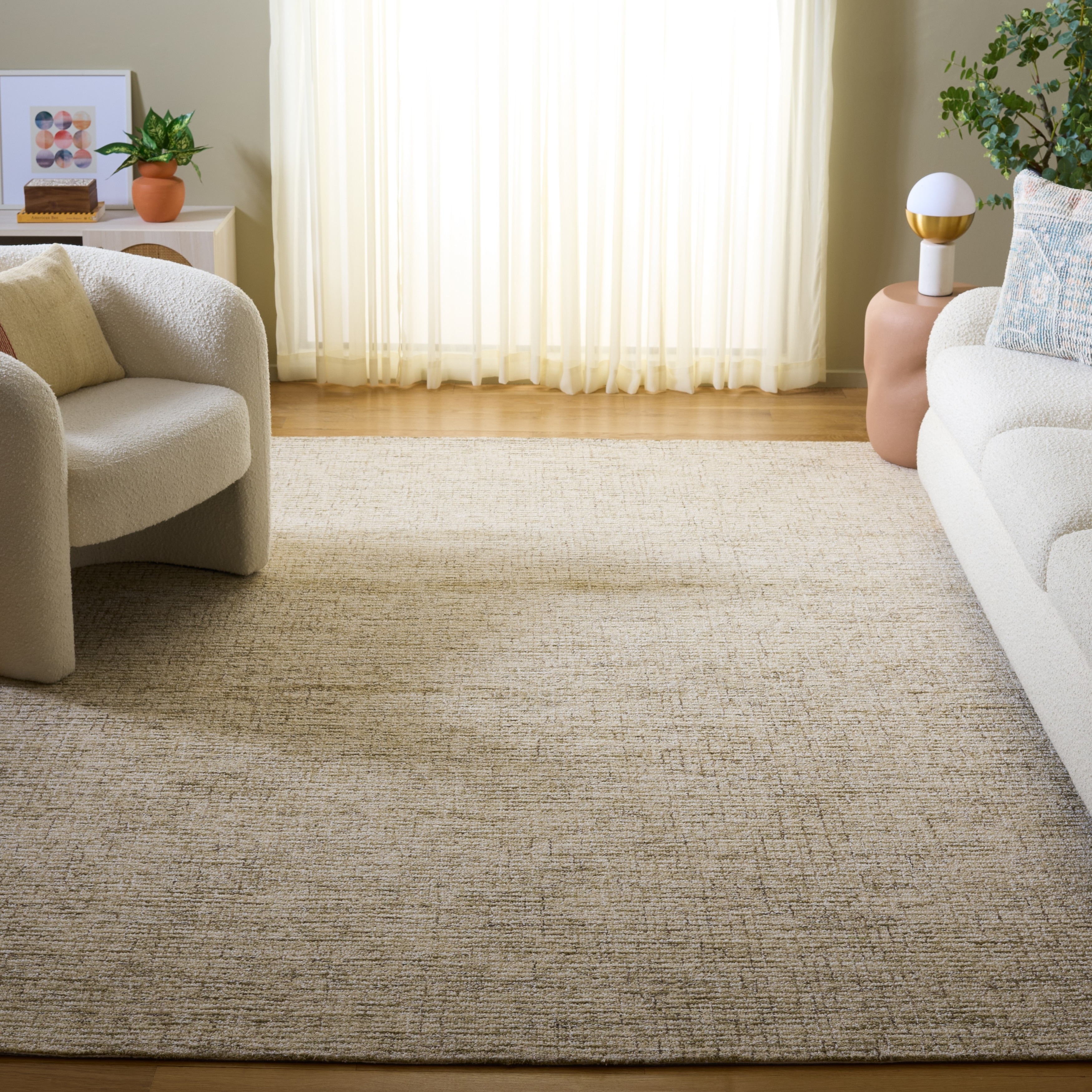 SAFAVIEH Handmade Pine Rezzan Modern Wool Rug