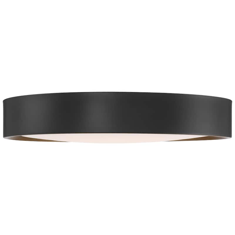Malaga LED Flush Mount Light - Matte Black