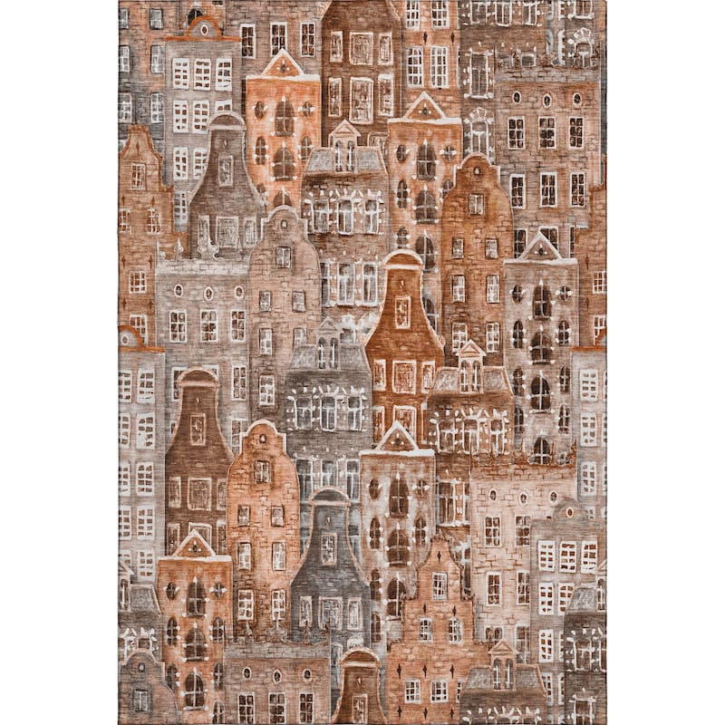 Premium Washable Super Soft Modern Citylife Mayfield Rug