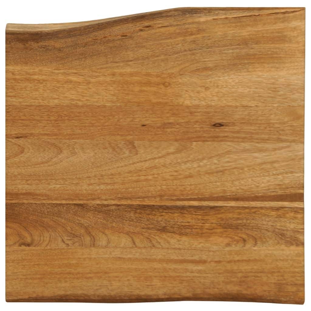 vidaXL Table Top Replacement Board Tabletop Accessory Solid Wood Live Edge