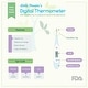 preview thumbnail 4 of 6, Little Martin's Digital Thermometer for Oral Armpit & Rectal Temperature