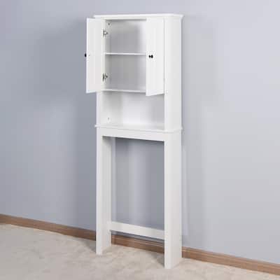 Bathroom Wooden Storage Cabinet with a Adjustable Shelf