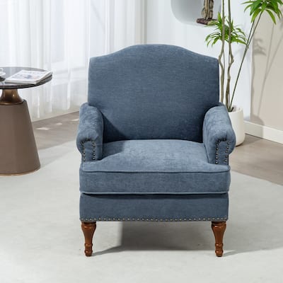 Comfy Chenille Club Sofa Chair