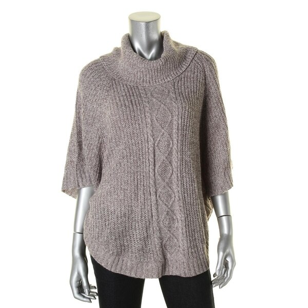 karen scott poncho sweater