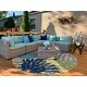BroyerK 7 piece Sectional Patio Outdoor Furniture Set