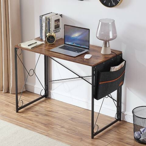 Home Office Desk with Storage Net