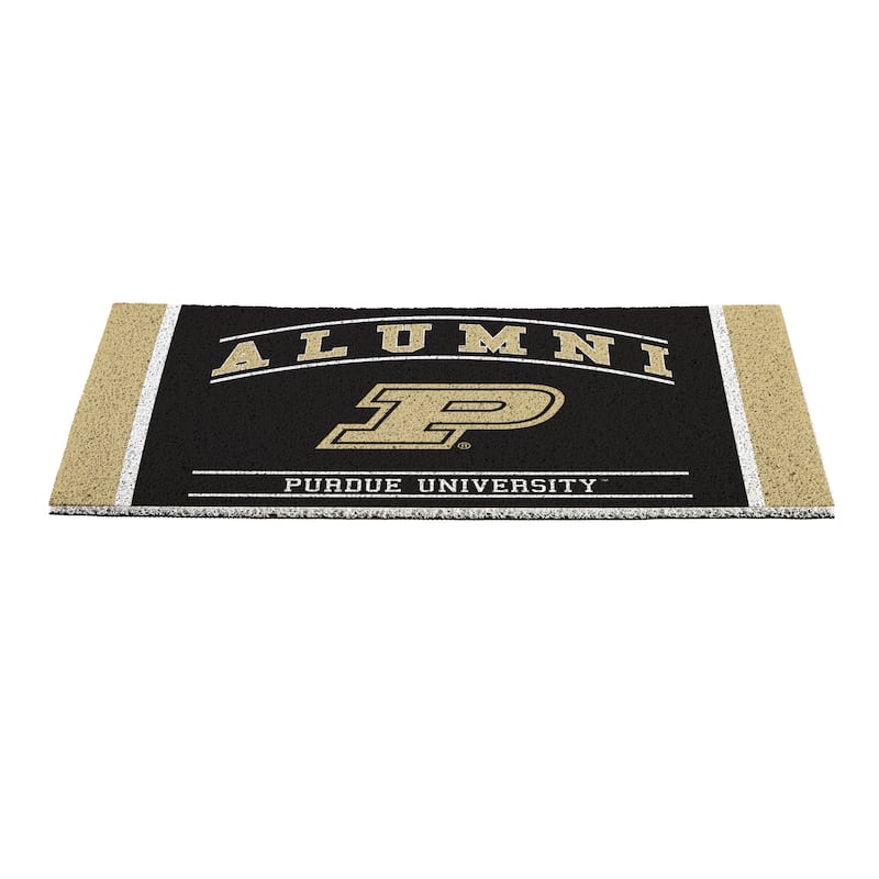 28 in. x 16 in. Purdue University Alumni Full Color PVC Door Mat
