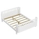 preview thumbnail 7 of 34, Full or Twin Size Wood Low Profile Kids Platform Bed Frame with Rails