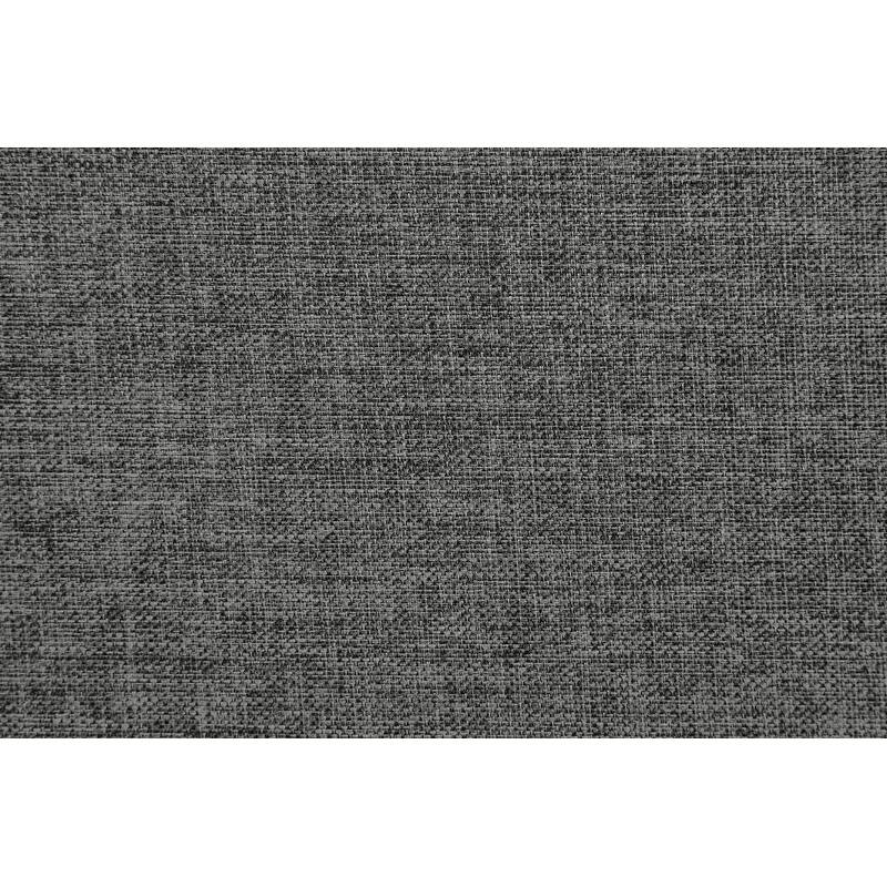 Blue Grey Polyfiber Adjustable Tufted Sofa with Solid Wood Legs