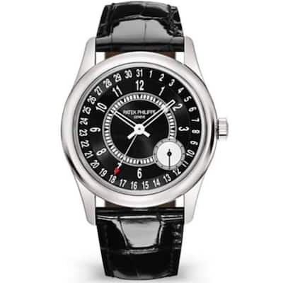 Patek Philippe Pre-Owned Calatrava 39mm Men's Watch - White Gold