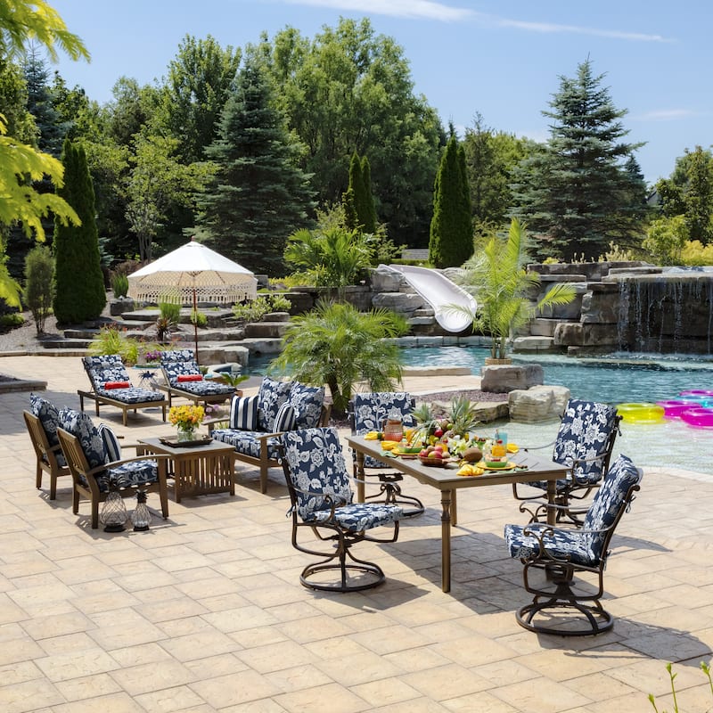 ARDEN Americana Outdoor Dining Chair Cushion