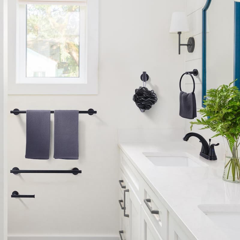 WOWOW 6-Piece Bath Hardware Set with Mounting Hardware
