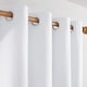 preview thumbnail 29 of 28, Deconovo Linen Blackout Curtains Grommet Drapes for Living Room 2 Panels