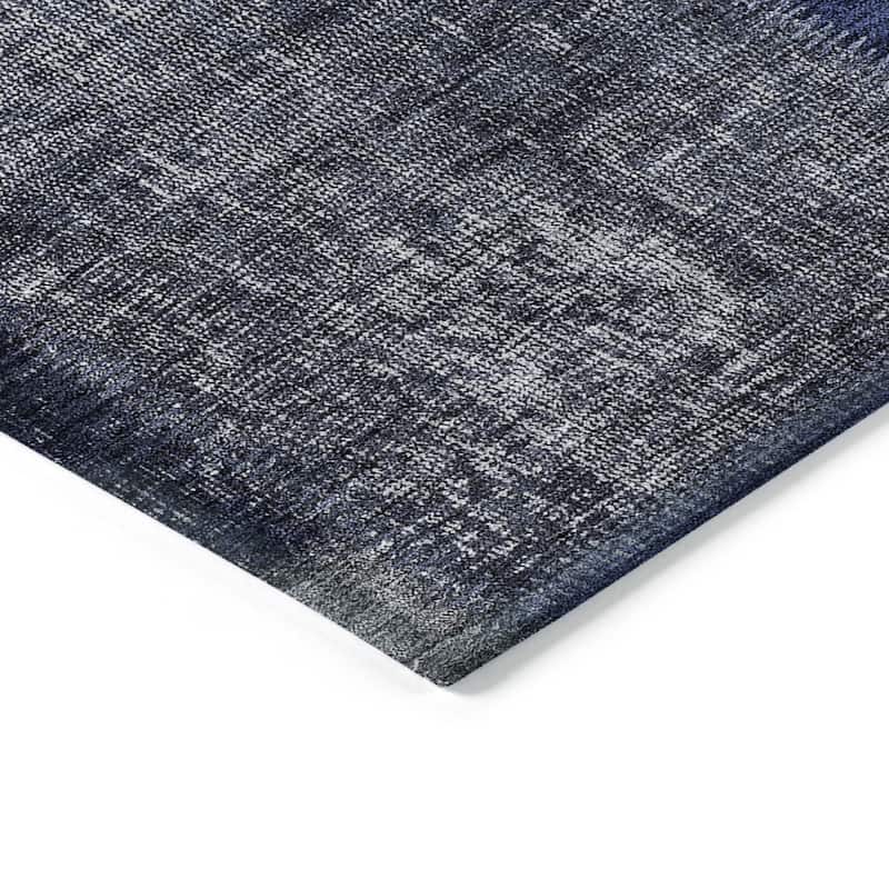 HomeRoots Patchwork Transitional Rectangle Outdoor Rug