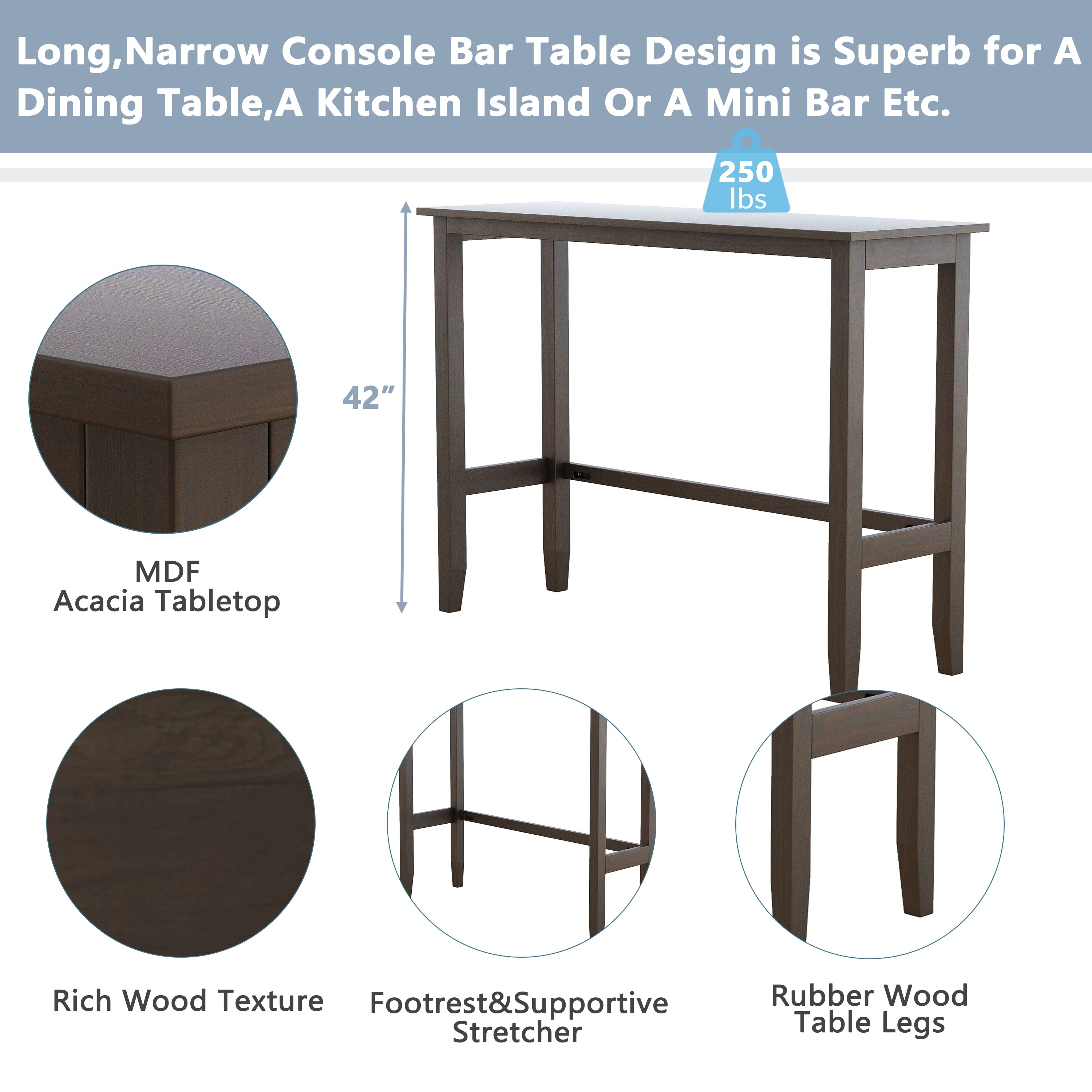 Mini dining sales table for 2
