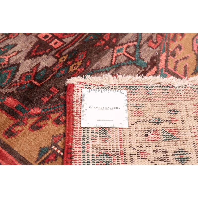 ECARPETGALLERY Hand-knotted Konya Anatolian Brown Wool Rug - 3'5 x 10'8