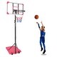 preview thumbnail 6 of 22, Roomfitters Portable Basketball Goal System with Stable Base and Wheels, Adjustable Height 5.6-7ft for Indoor Outdoor