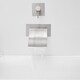 preview thumbnail 5 of 34, Wall Mount Bathroom Faucet Waterfall Brass Modern 2 Hole Bathroom Sink Basin Vanity Faucets with Valve