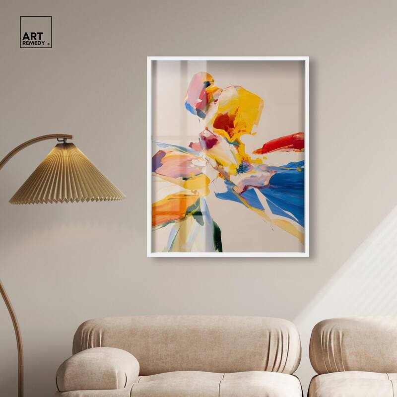 Flippant Bloom I Shadowbox by Art Remedy