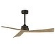 preview thumbnail 1 of 6, Maxim 88846 Vortex 52" 3 Blade Indoor / Outdoor Ceiling Fan Charcoal Bronze