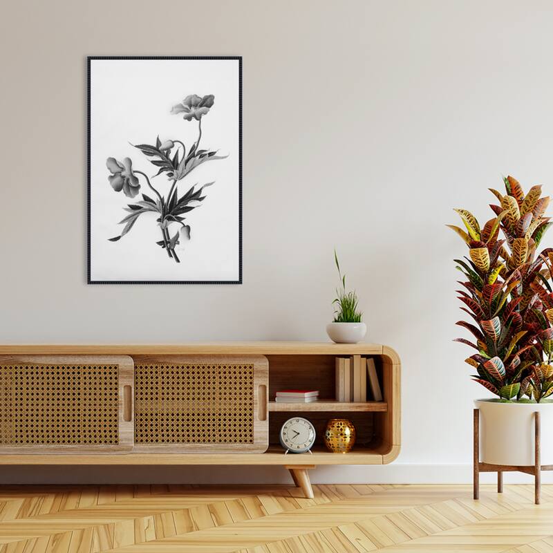 Botanical No. 2 by Deborah Revell Framed Canvas Wall Art Print