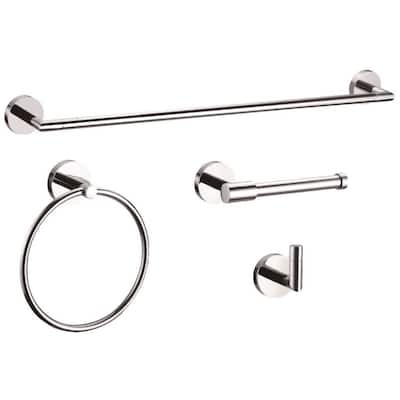 Design House Graz Bathroom Accessory Set with 24" Center to Center