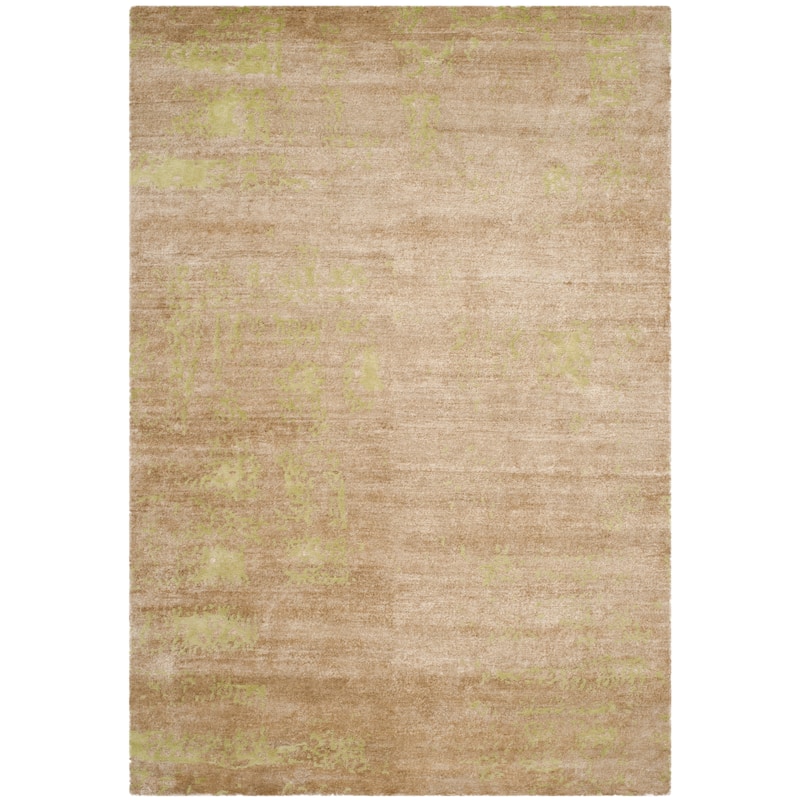 SAFAVIEH Couture Hand-knotted Tibetan Aparna Modern Wool Rug - 10' x 14' - Green
