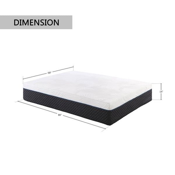NightRhyme 14Inch Cool Touch Latex Microcoil Hybird Mattress Bed Bath & Beyond 31138593