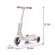 preview thumbnail 11 of 27, 2in1 Kids Ride On Three-Wheel Electric Scooter