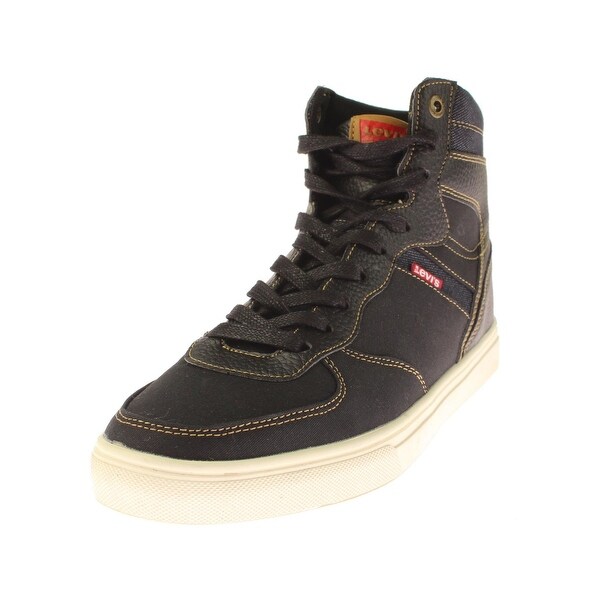 levi's men's jeffrey high top sneaker