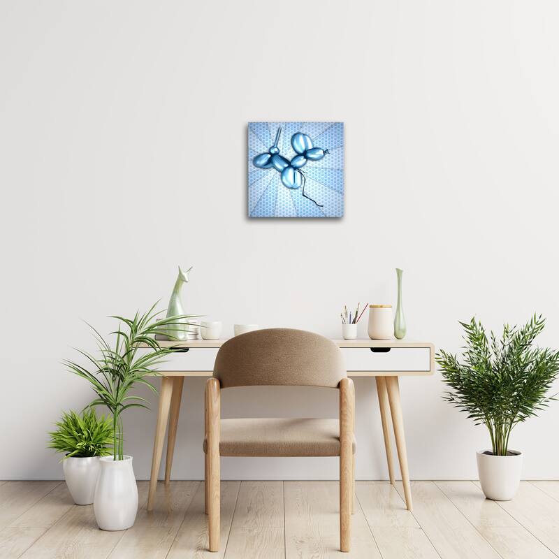 Matashi 5D Multi-Dimensional Wall Art - Custom Made Dog Balloon Wall Art Print