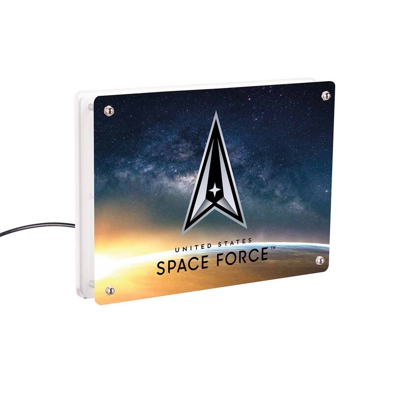 United States Space Force LED Lighted Sign