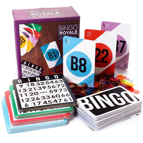 slide 2 of 7, Bingo Royale Bundle - Multi - 7x5.5x4 in.
