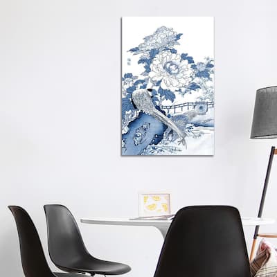 iCanvas "Blue & White Asian Garden II" by Vision Studio Canvas Print