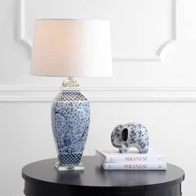 SAFAVIEH Lighting 30" Braeden LED Table Lamp - 17"x17"x30"