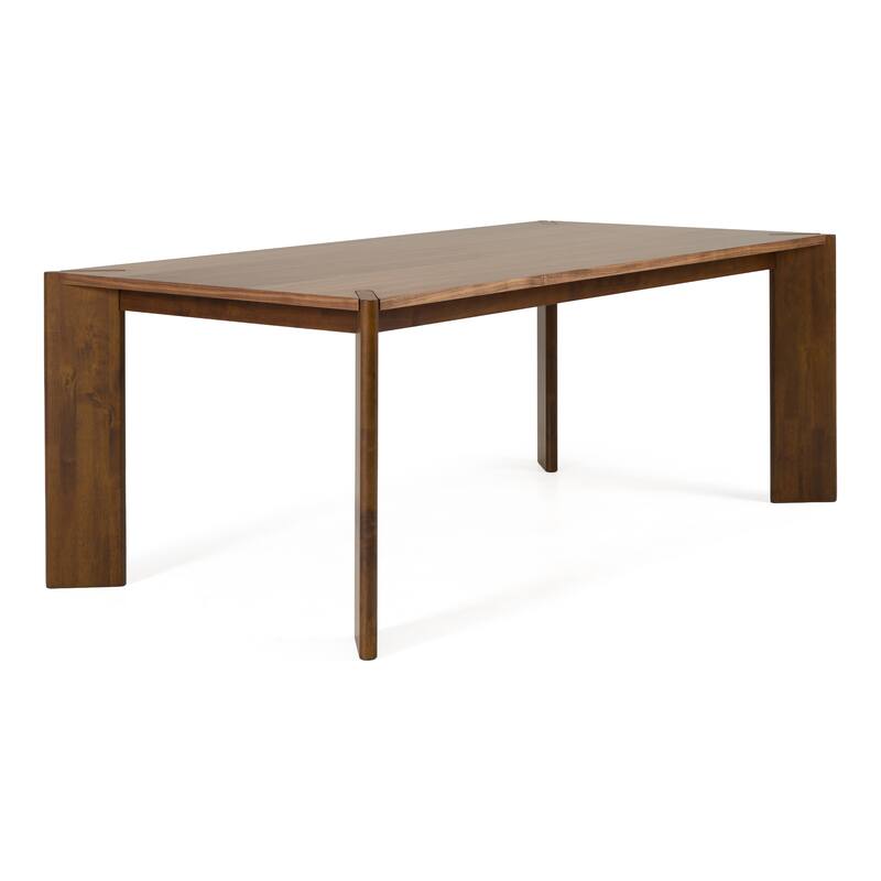 Modrest Edelman Mid-Century Modern Walnut Dining Table