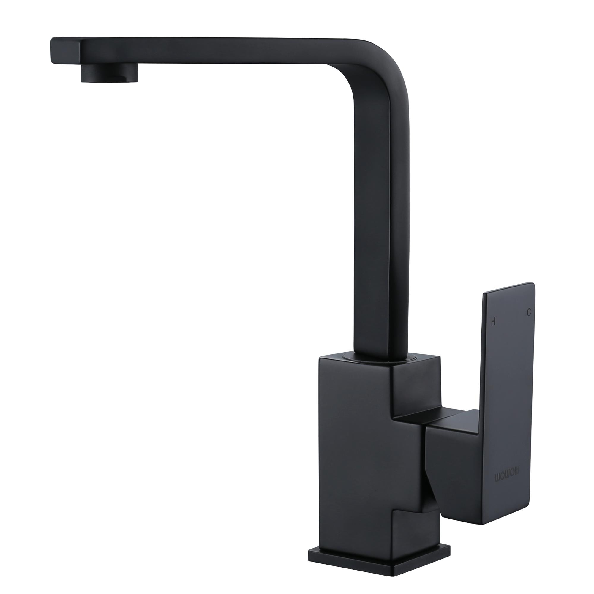 WOWOW Modern Single Hole Bar Sink Faucet