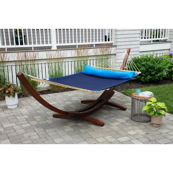 Ceara Patio Hammock Olefin Double Hammock Outdoor Patio Swing